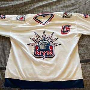 Vintage New York Rangers Liberty Jersey, #2 Brian Leetch
